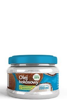 Olej kokosowy rafinowany 200ml