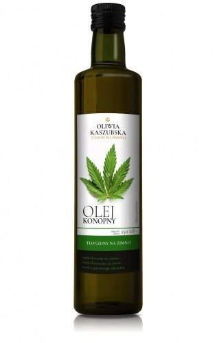 Olej konopny tłoczony na zimno 250ml