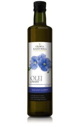 Olej lniany tłoczony na zimno 250ml