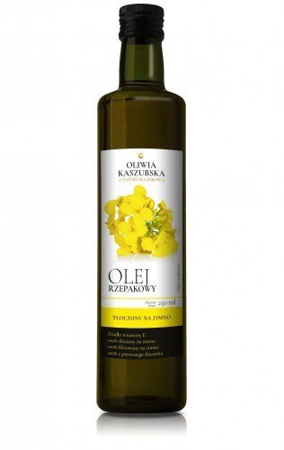 Olej rzepakowy tłoczony na zimno 250ml