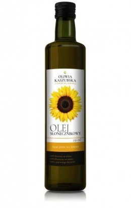 Olej słonecznikowy tłoczony na zimno 250ml