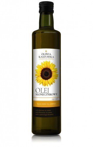 Olej słonecznikowy tłoczony na zimno 250ml