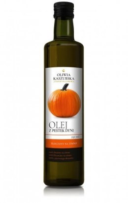 Olej z pestek dyni tłoczony na zimno 250ml