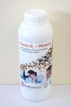 Vitamin D3 + Minerals 1kg Vitamin D3 + Minerals 1kg